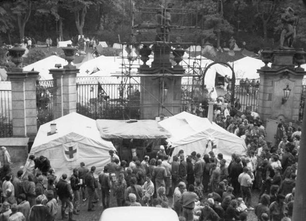 Flüchtlinge der Prager Botschaft